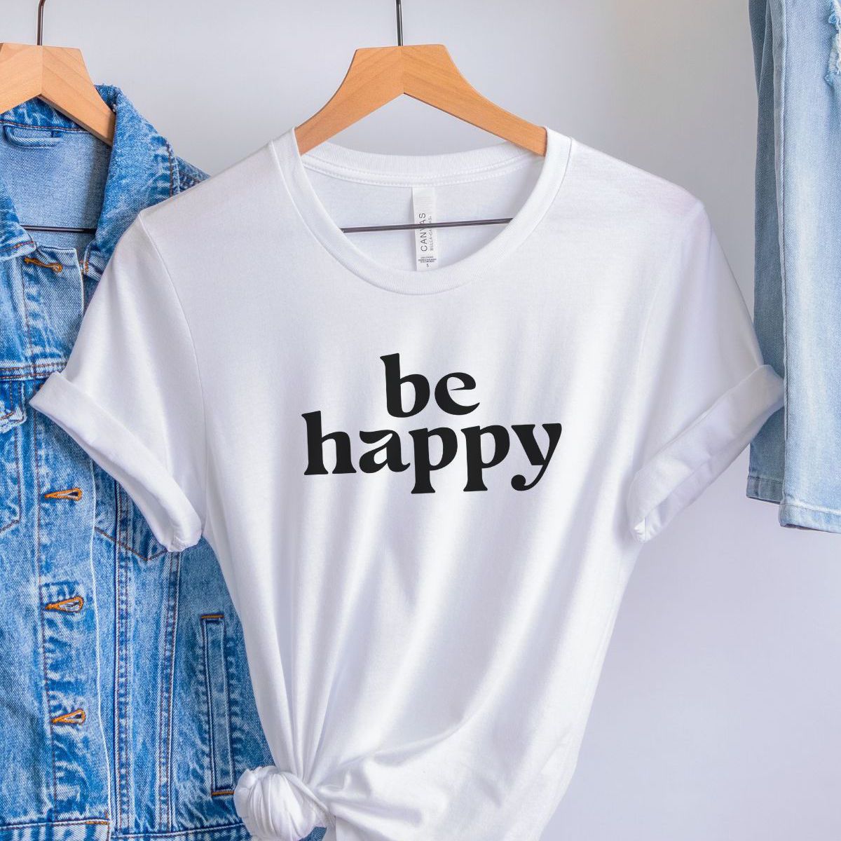Be Happy Unisex T-Shirt Casual