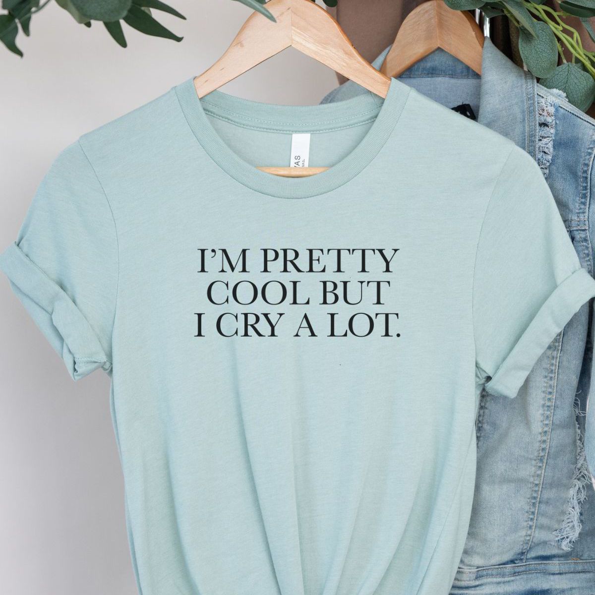 Cool Crying Women Tee Casual