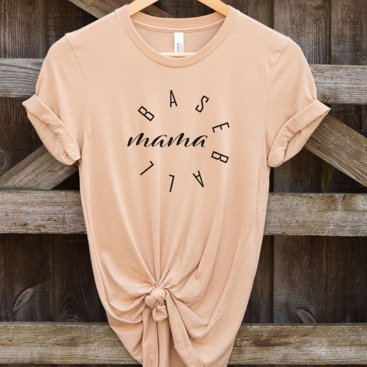 Baseball Mama Women Tee Casual