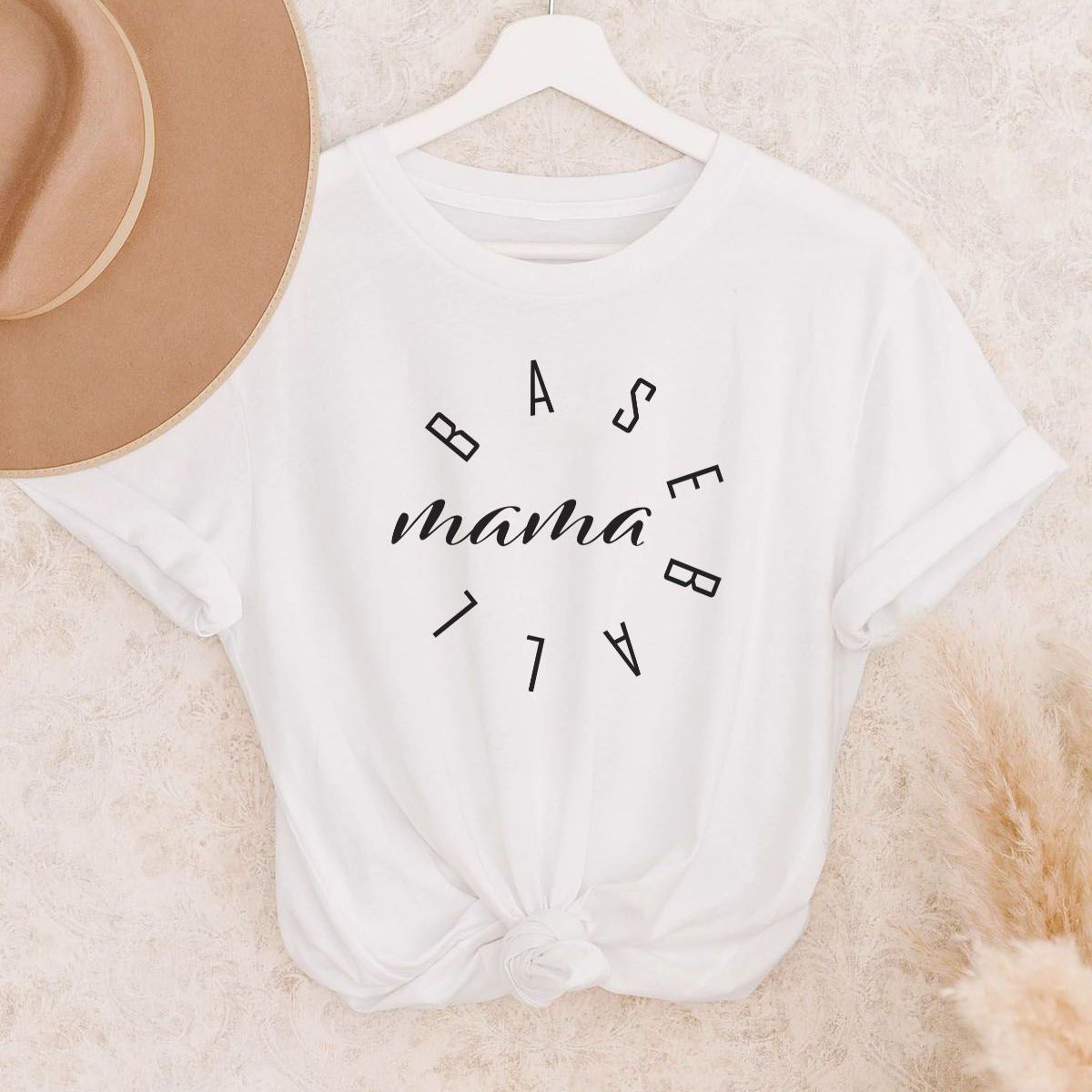 Baseball Mama Women Tee Casual