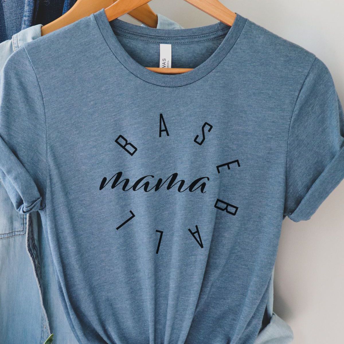 Baseball Mama Women Tee Casual