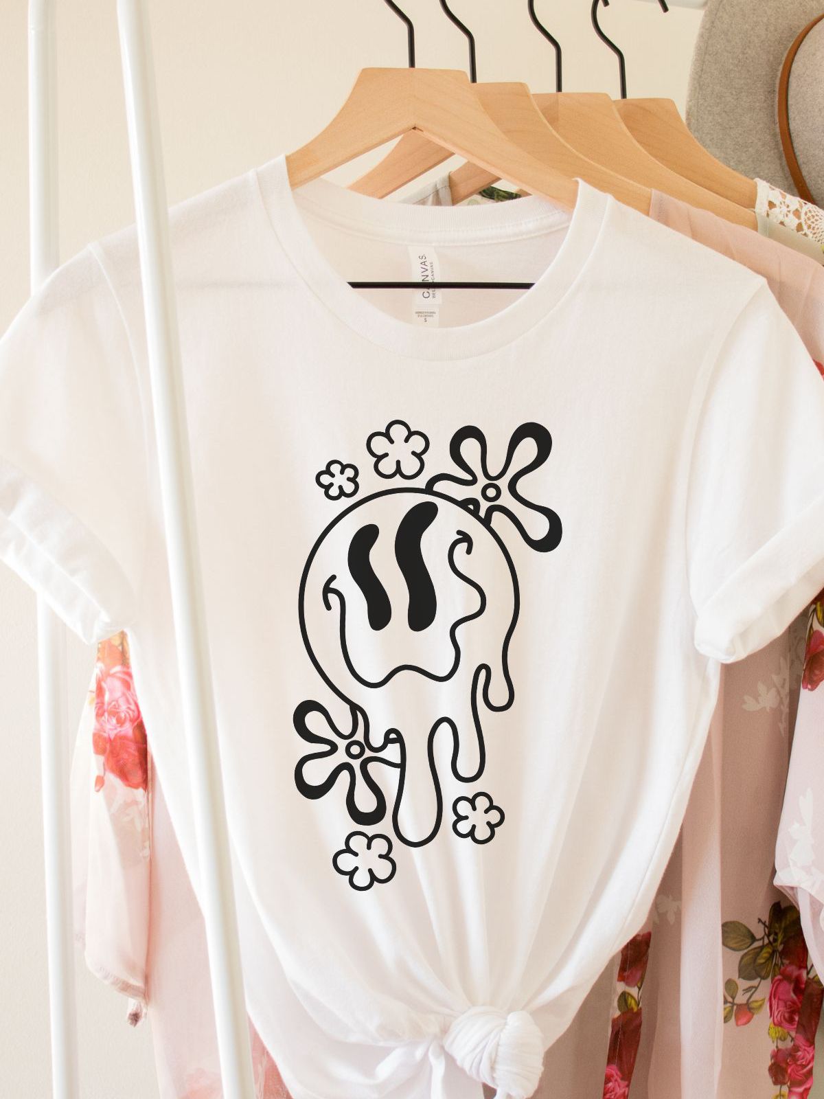 Abstract Women T-Shirt Summer Casual