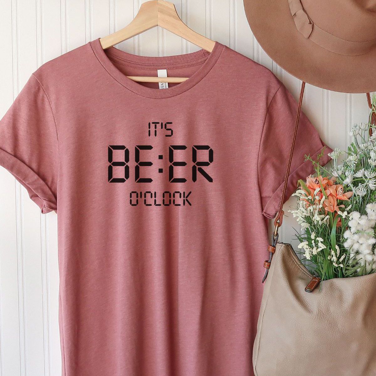 Beer O Clock Unisex T Shirt Casual