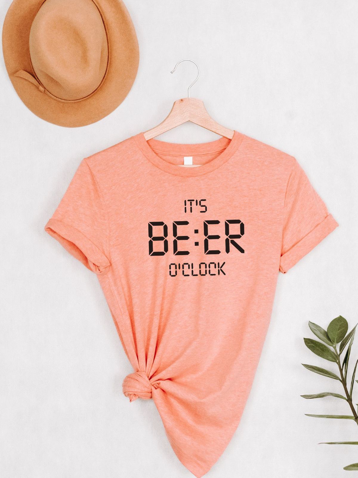 Beer O Clock Unisex T Shirt Casual