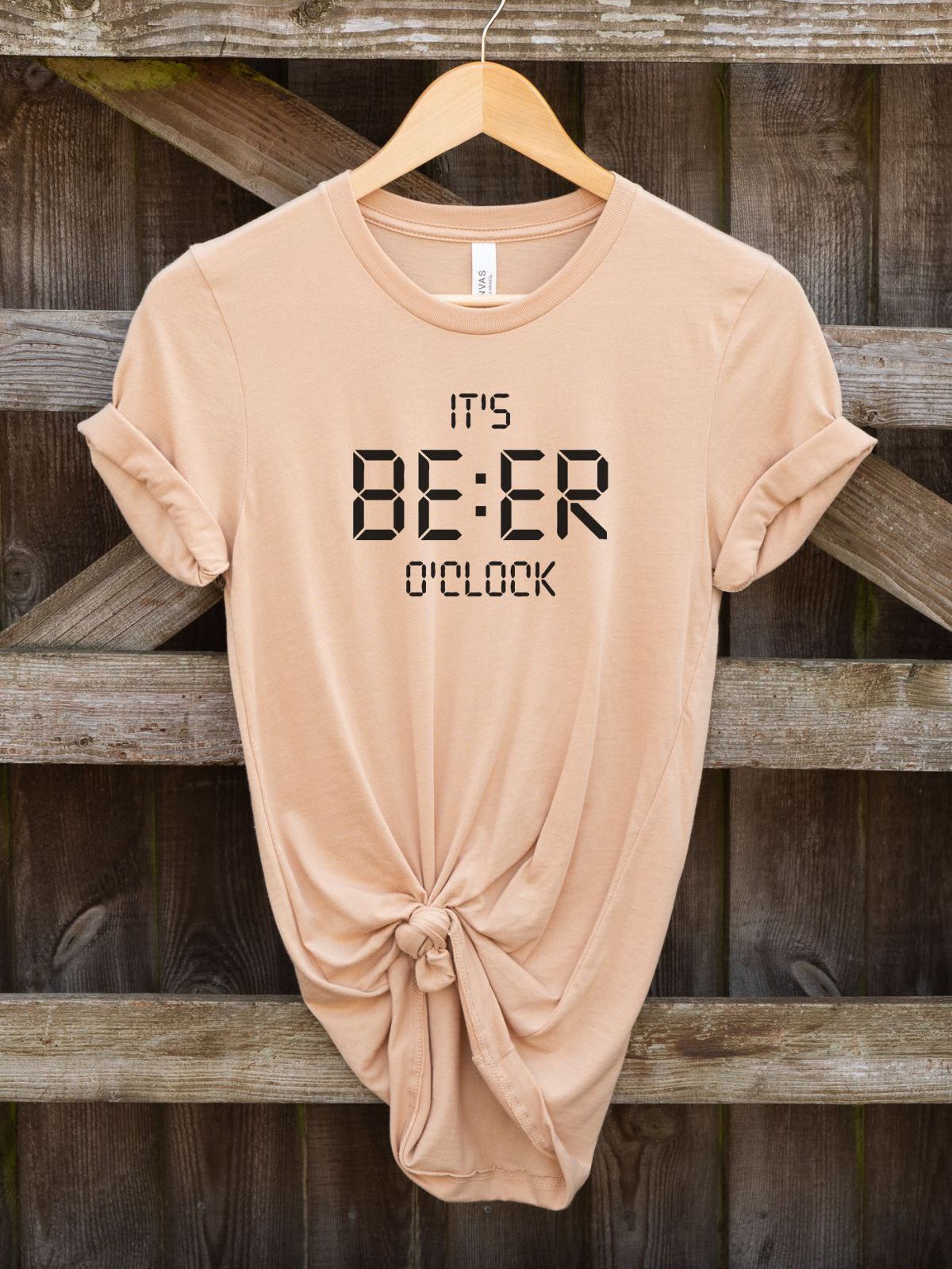Beer O Clock Unisex T Shirt Casual