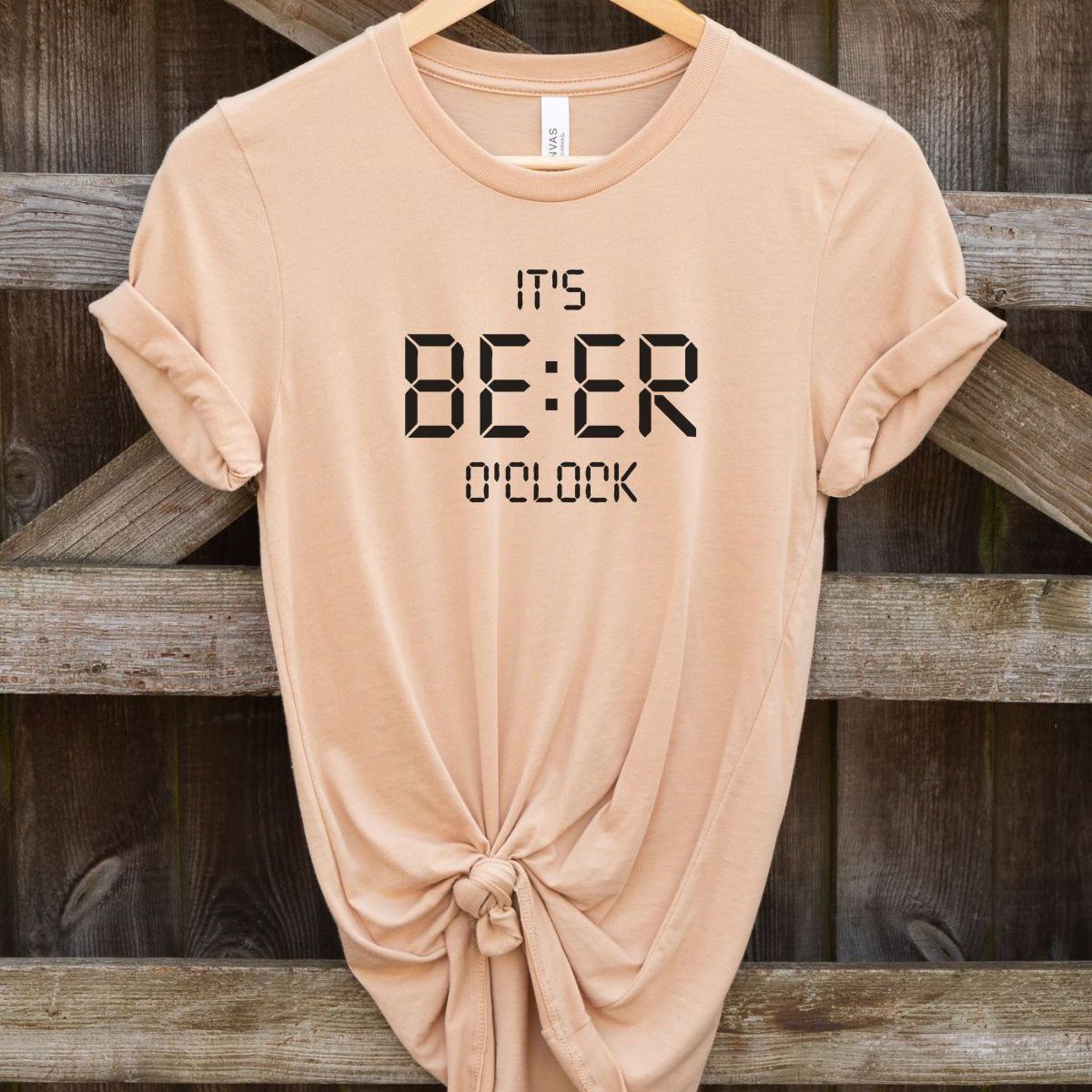 Beer O Clock Unisex T Shirt Casual