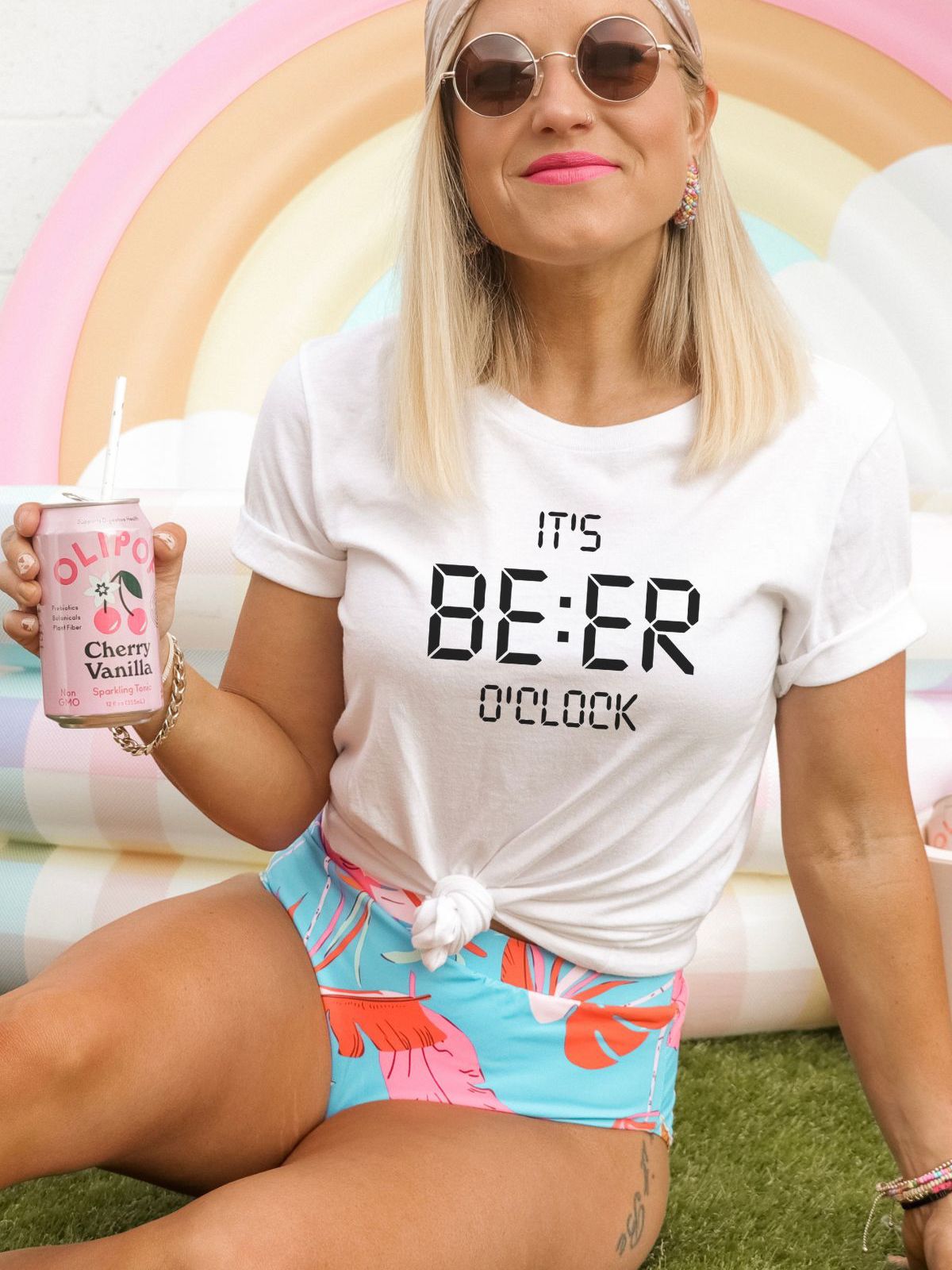 Beer O Clock Unisex T Shirt Casual