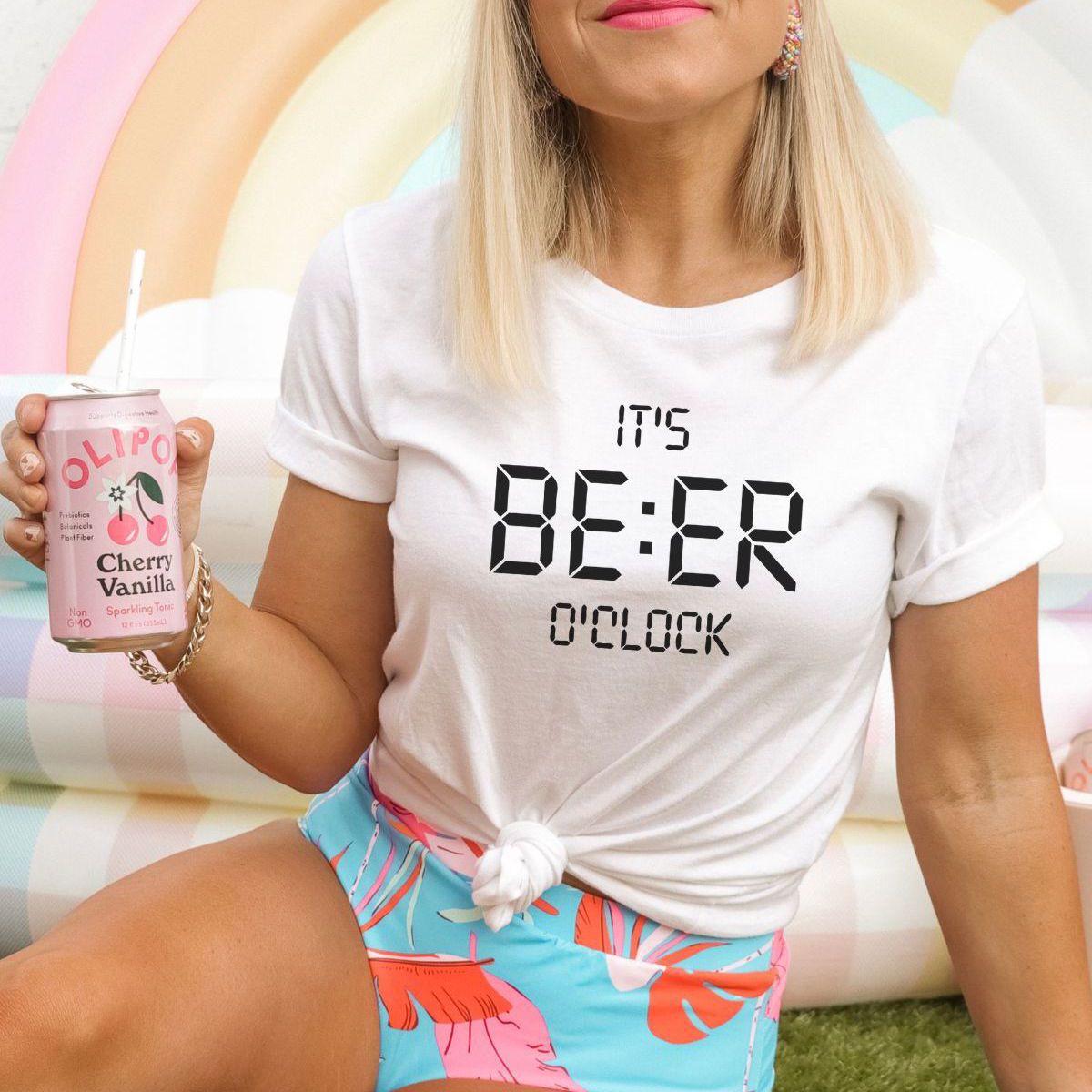 Beer O Clock Unisex T Shirt Casual