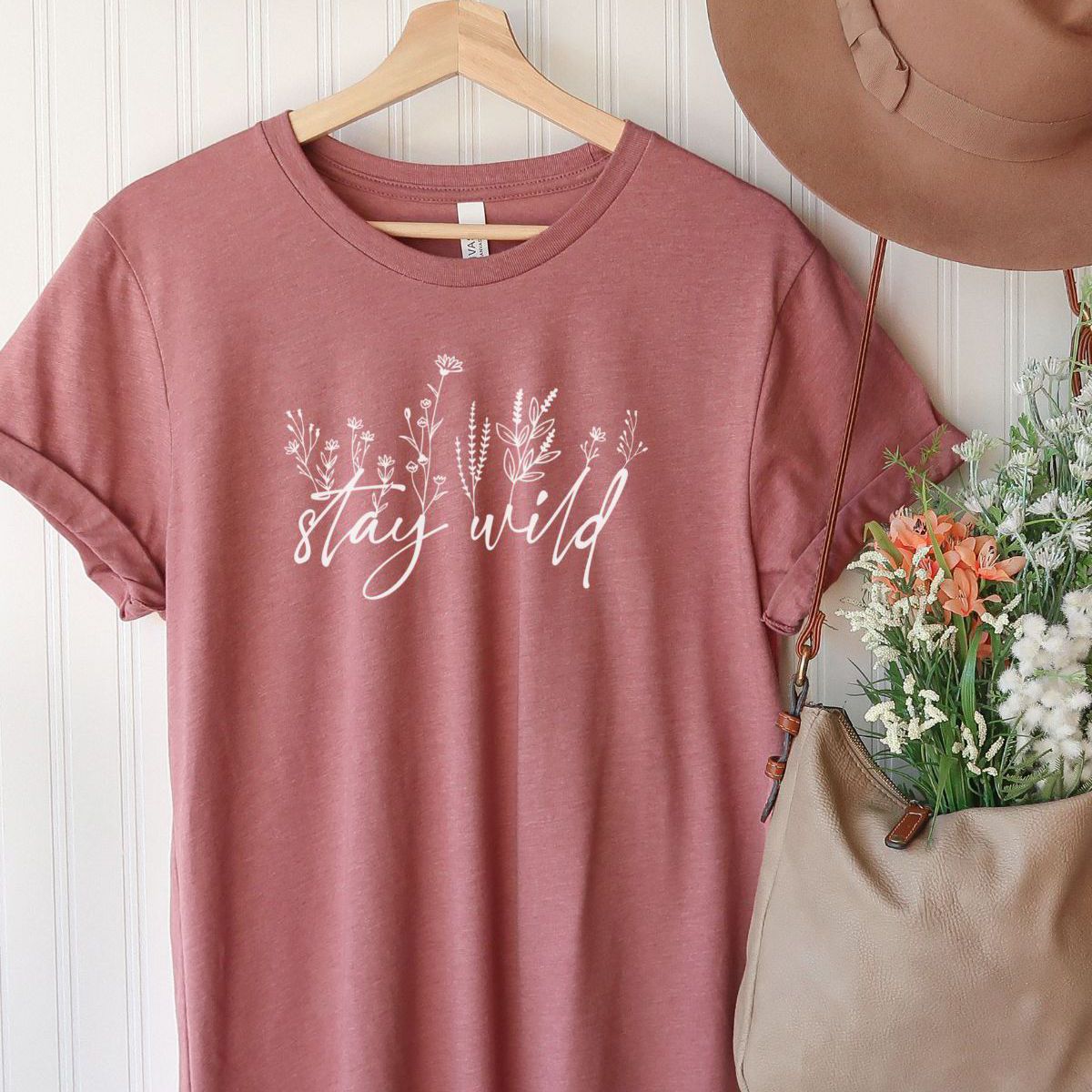 Stay Wild Women's T-Shirt Casual
