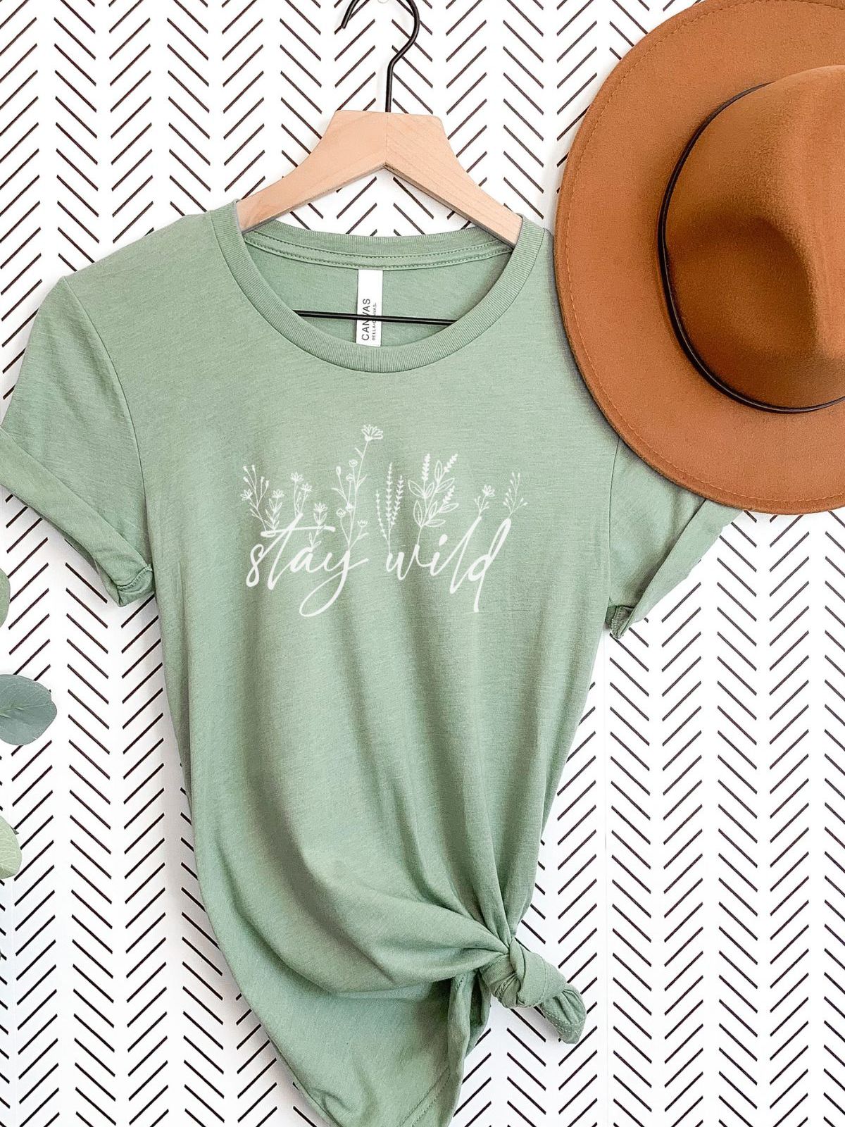 Stay Wild Women's T-Shirt Casual