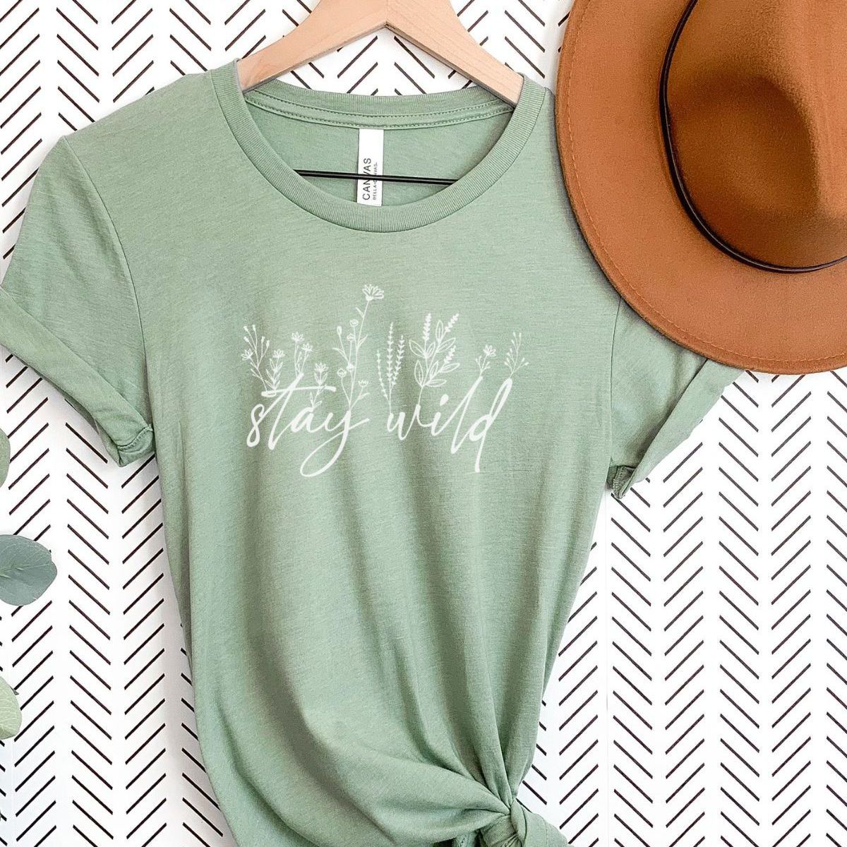Stay Wild Women's T-Shirt Casual