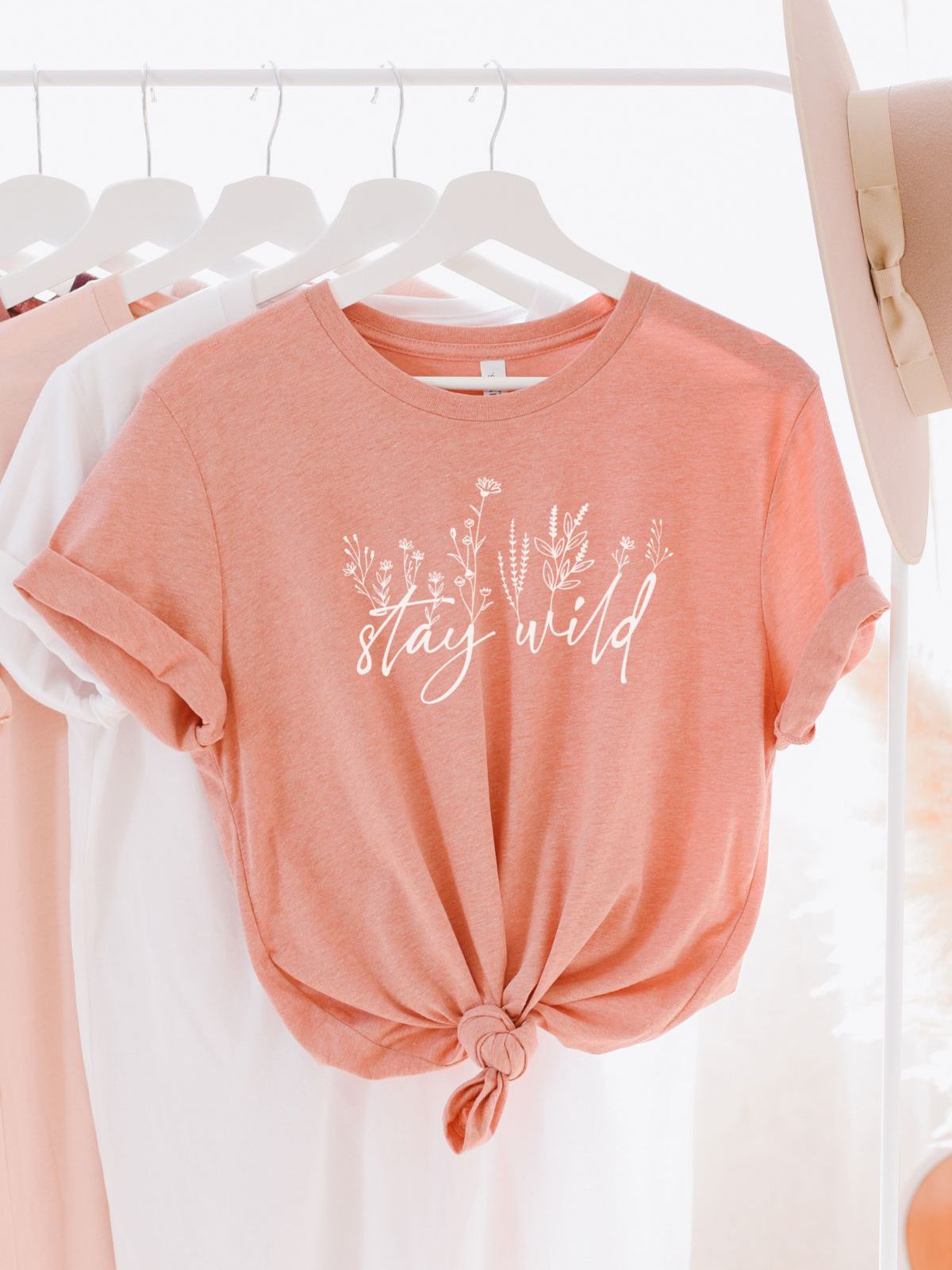 Stay Wild Women's T-Shirt Casual