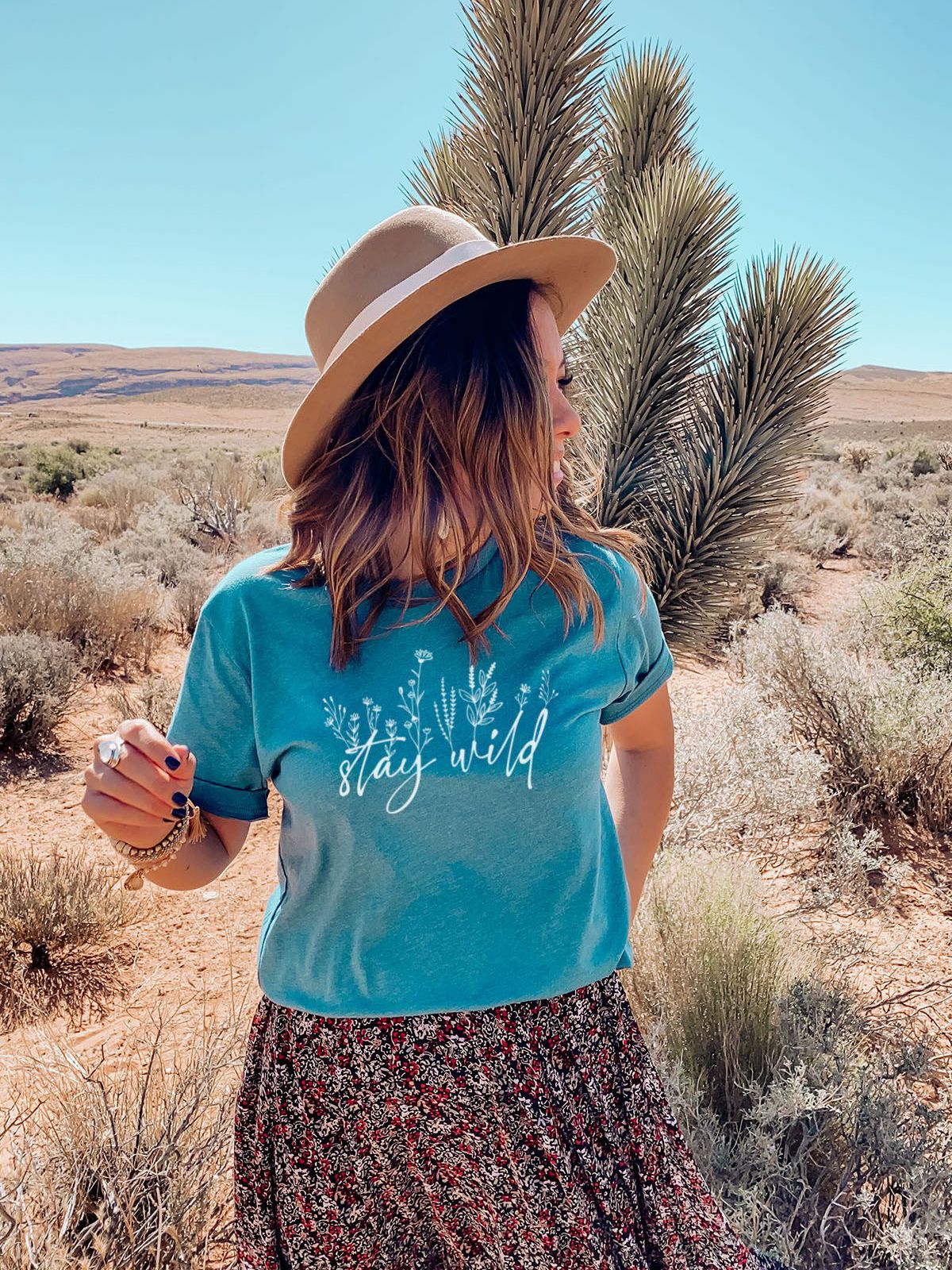 Stay Wild Women's T-Shirt Casual