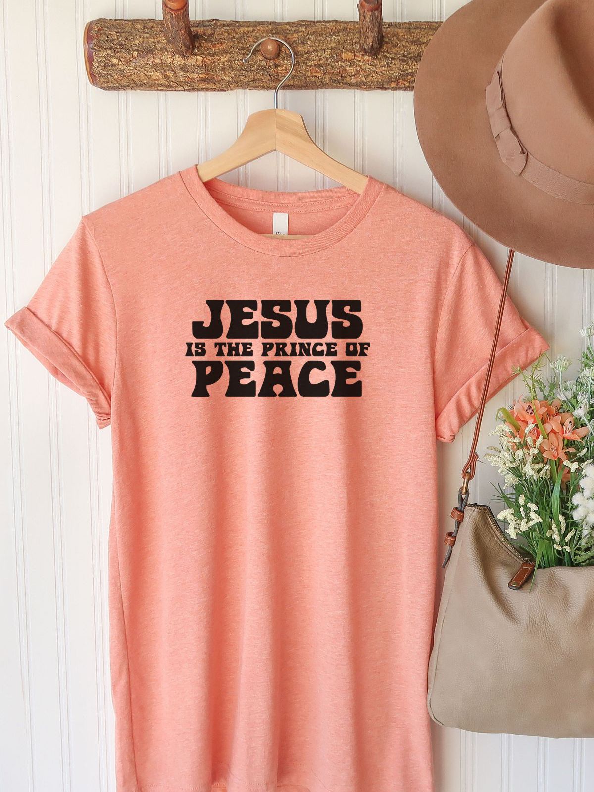 Jesus Womens T-Shirt Religious Casual