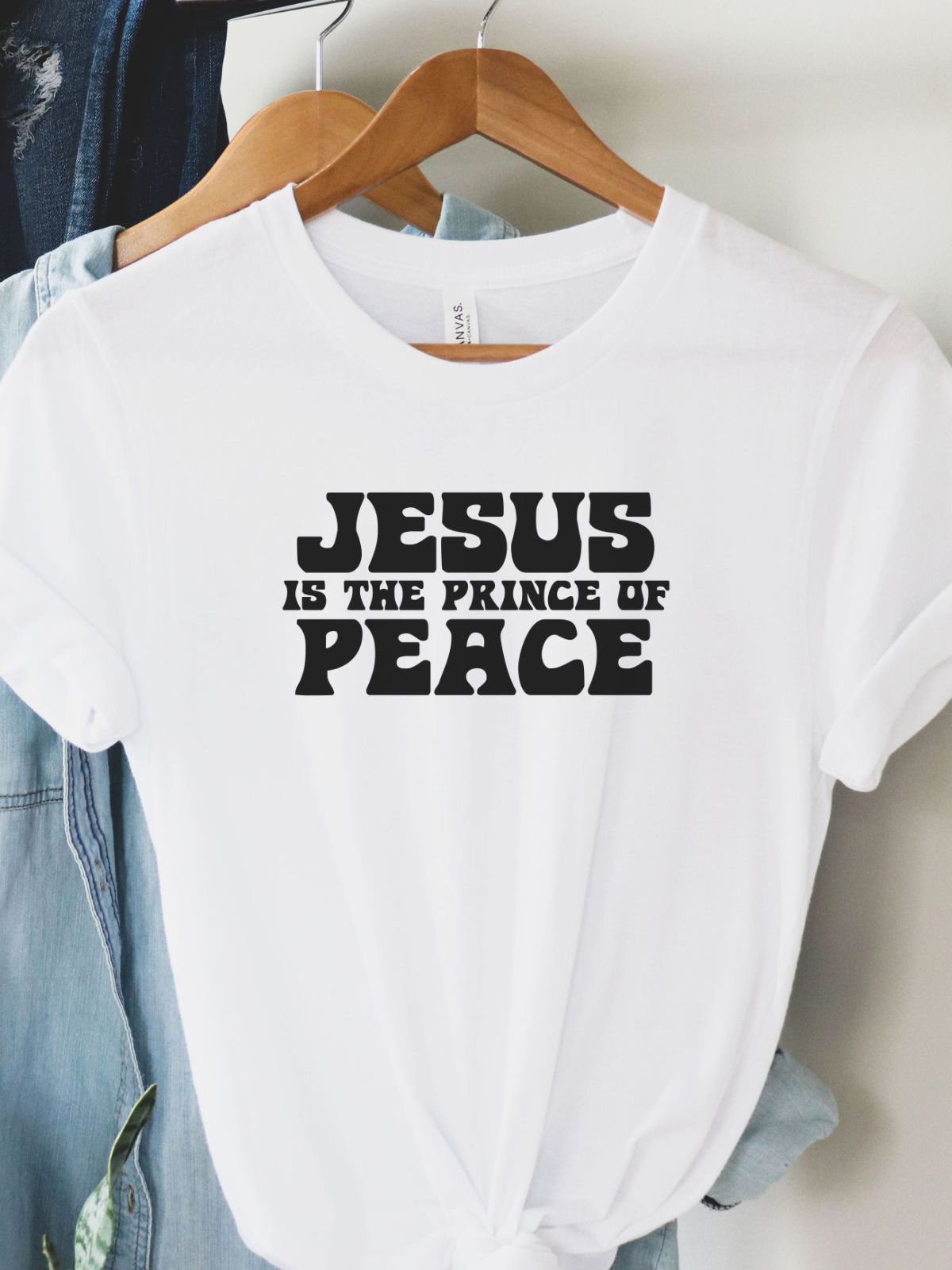 Jesus Womens T-Shirt Religious Casual