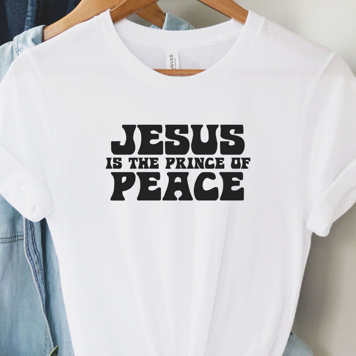 Jesus Womens T-Shirt Religious Casual