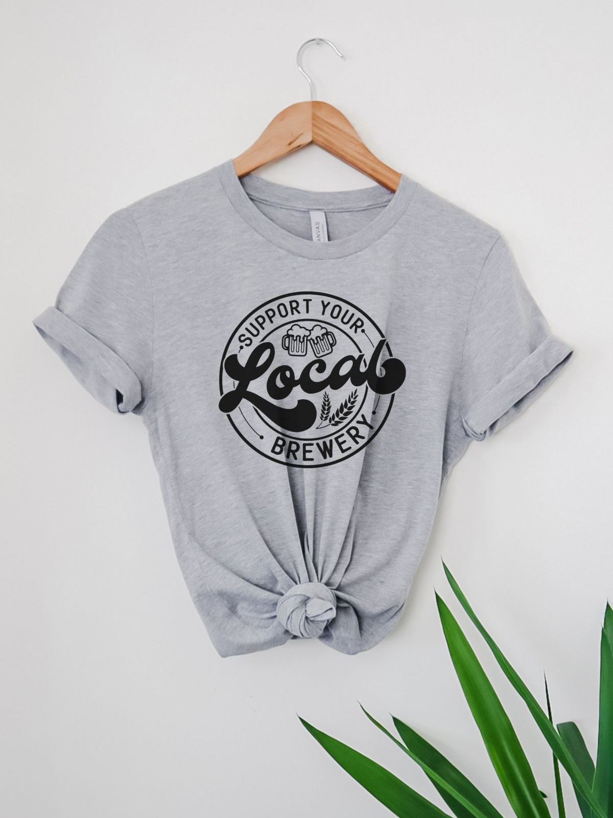 Local Brewery Unisex T-shirt Casual
