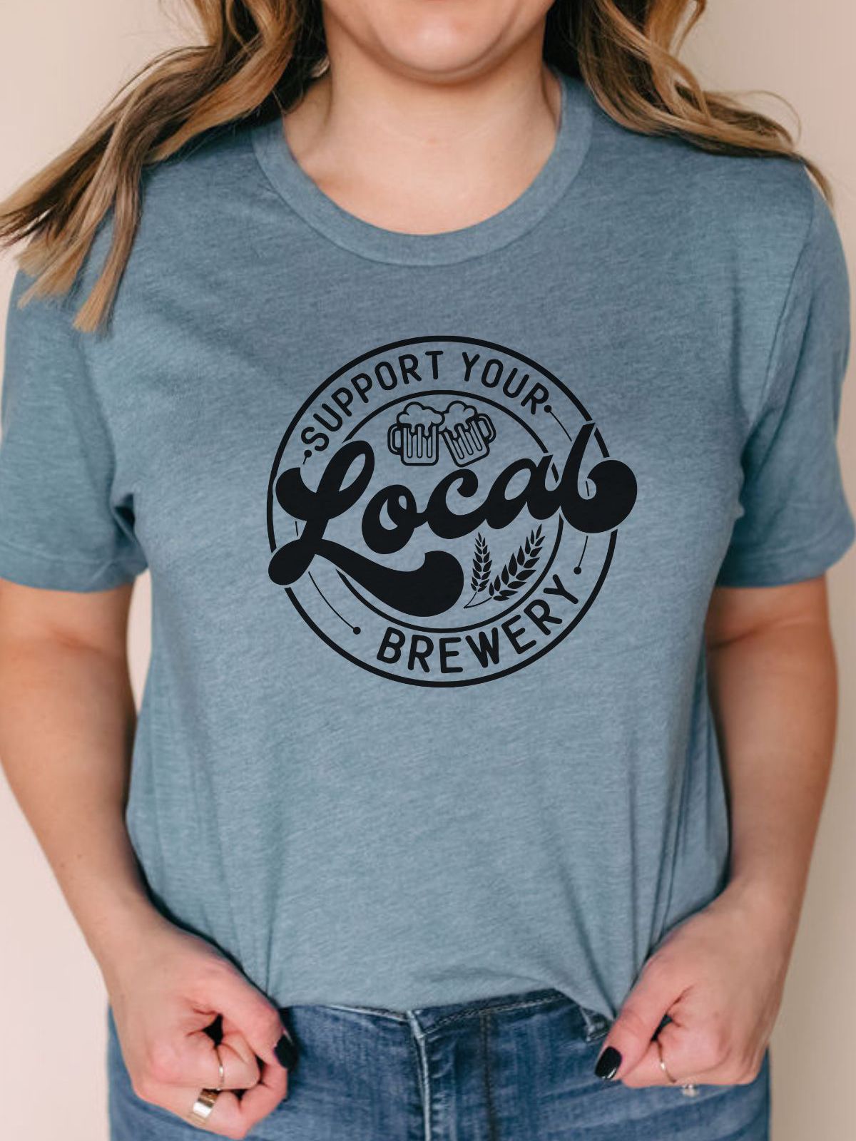 Local Brewery Unisex T-shirt Casual