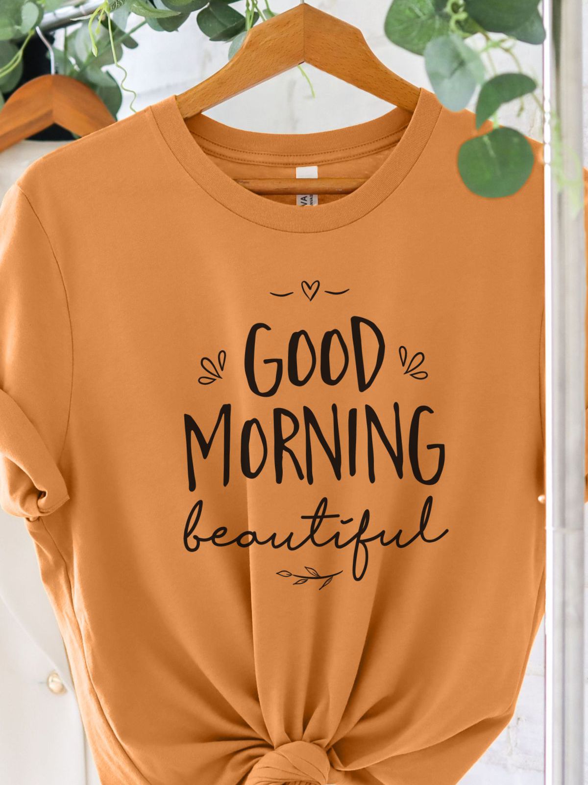Good Morning Beautiful Women's T-Shirt Casual