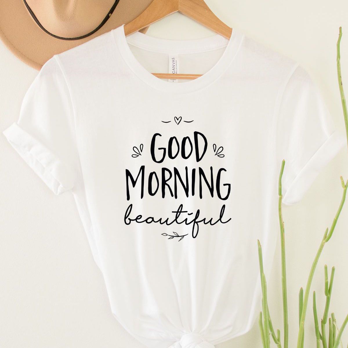 Good Morning Beautiful Women's T-Shirt Casual