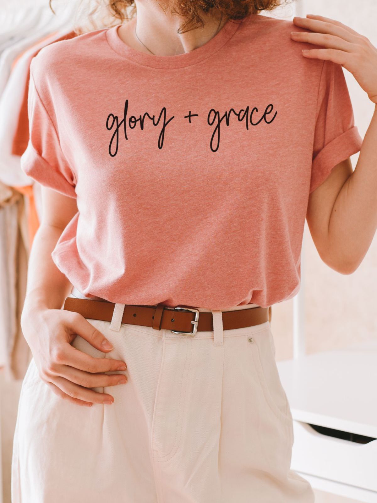 Glory Grace Women's T-Shirt Casual