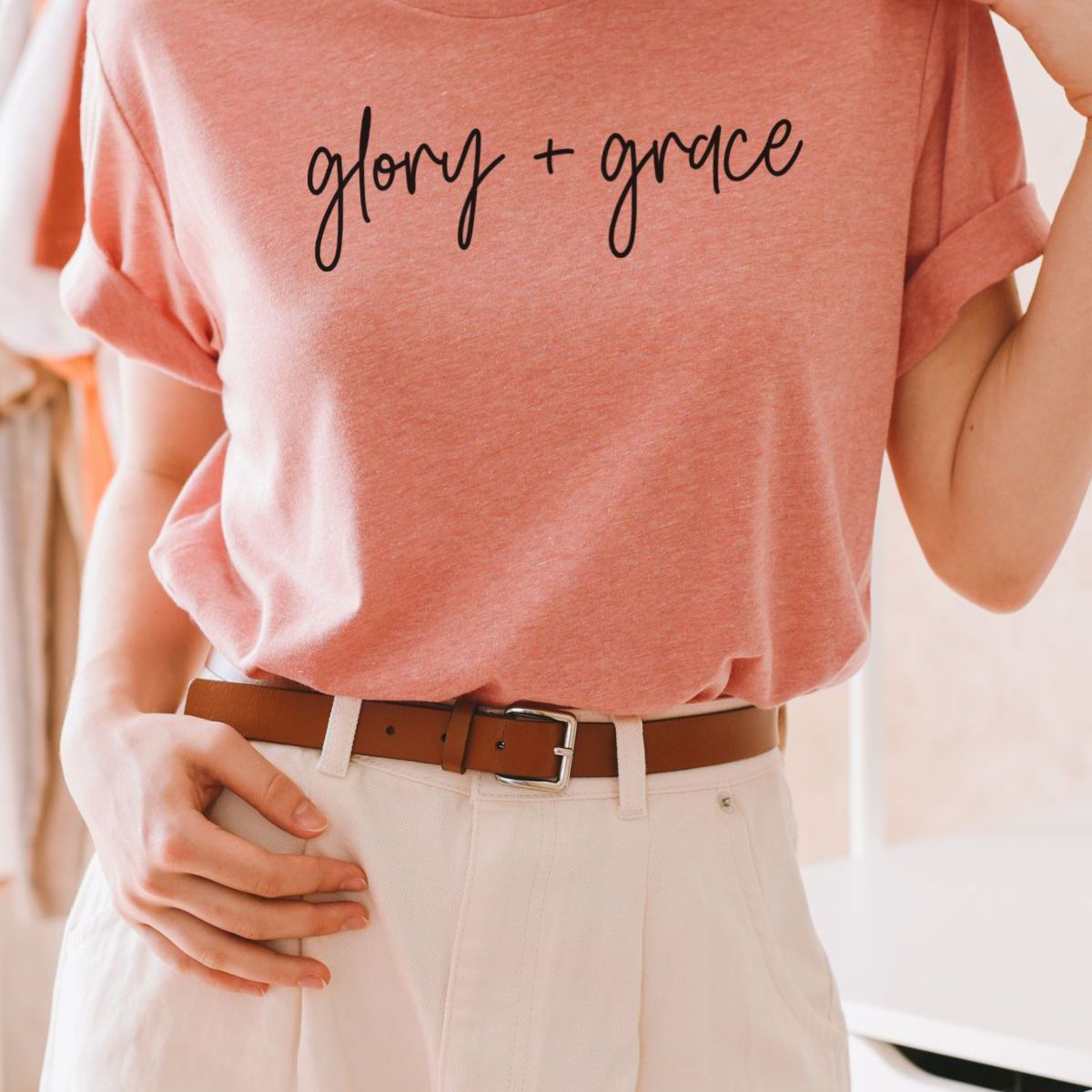 Glory Grace Women's T-Shirt Casual
