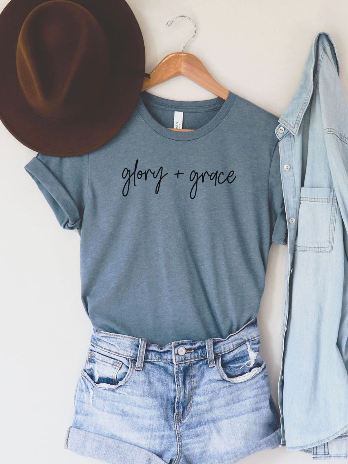 Glory Grace Women's T-Shirt Casual