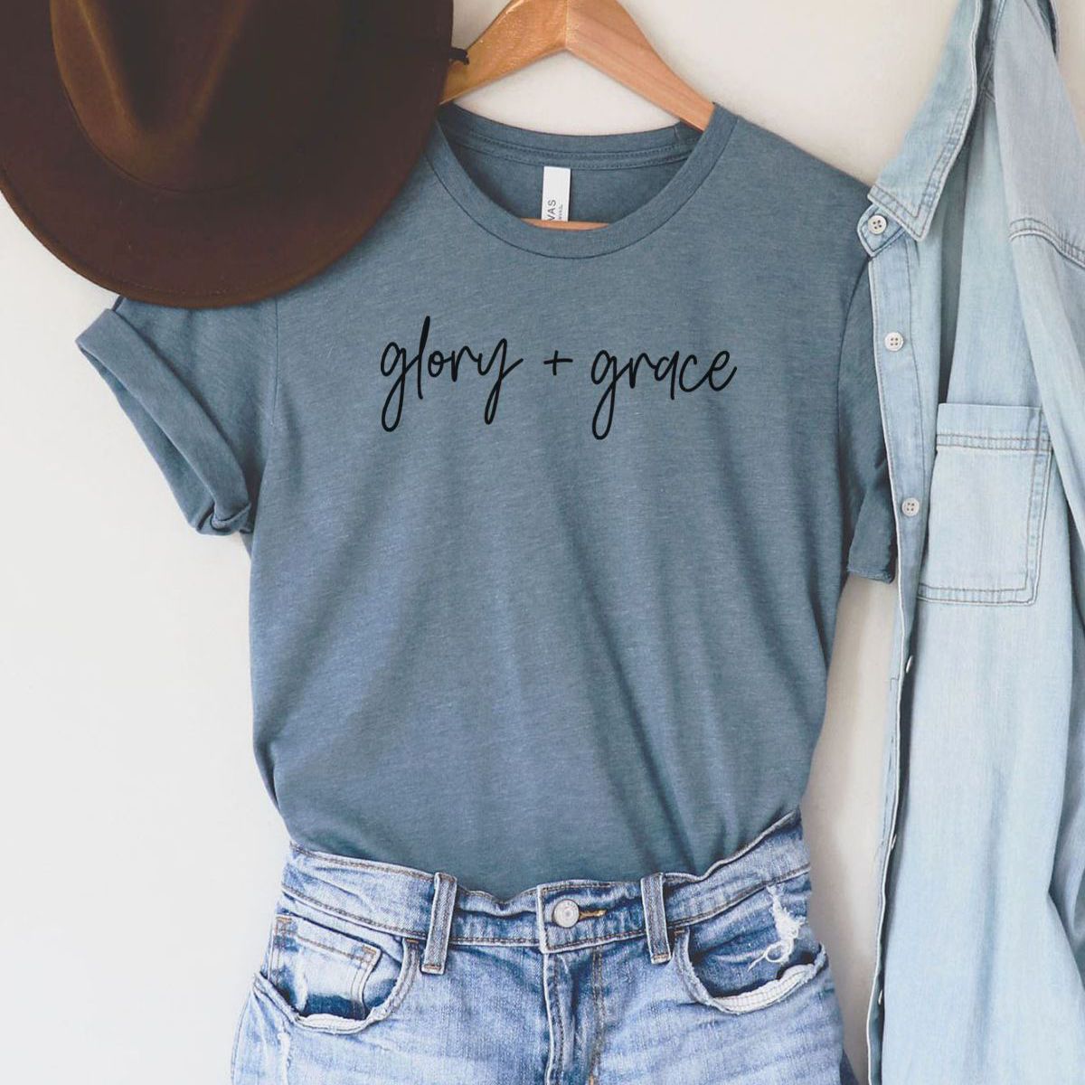 Glory Grace Women's T-Shirt Casual
