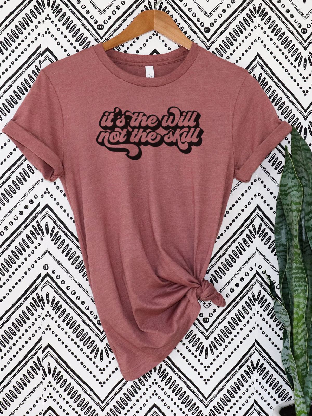 Willpower Unisex T-Shirt Casual Wear