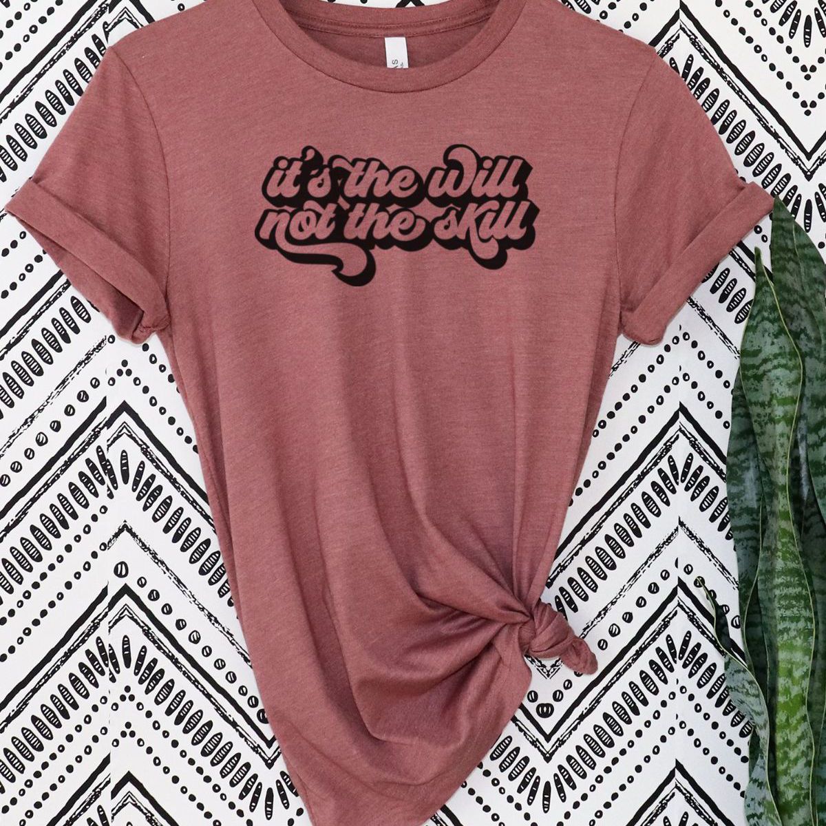 Willpower Unisex T-Shirt Casual Wear