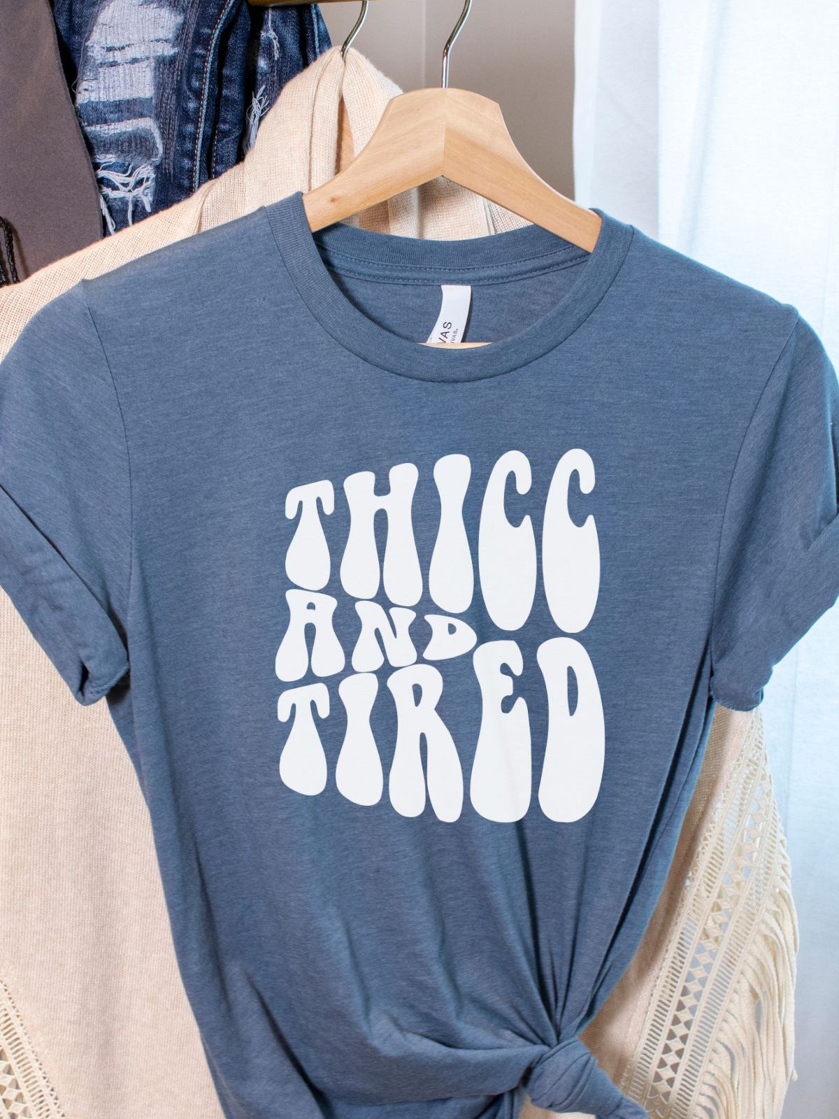 Thicc and Tired Graphic Tee