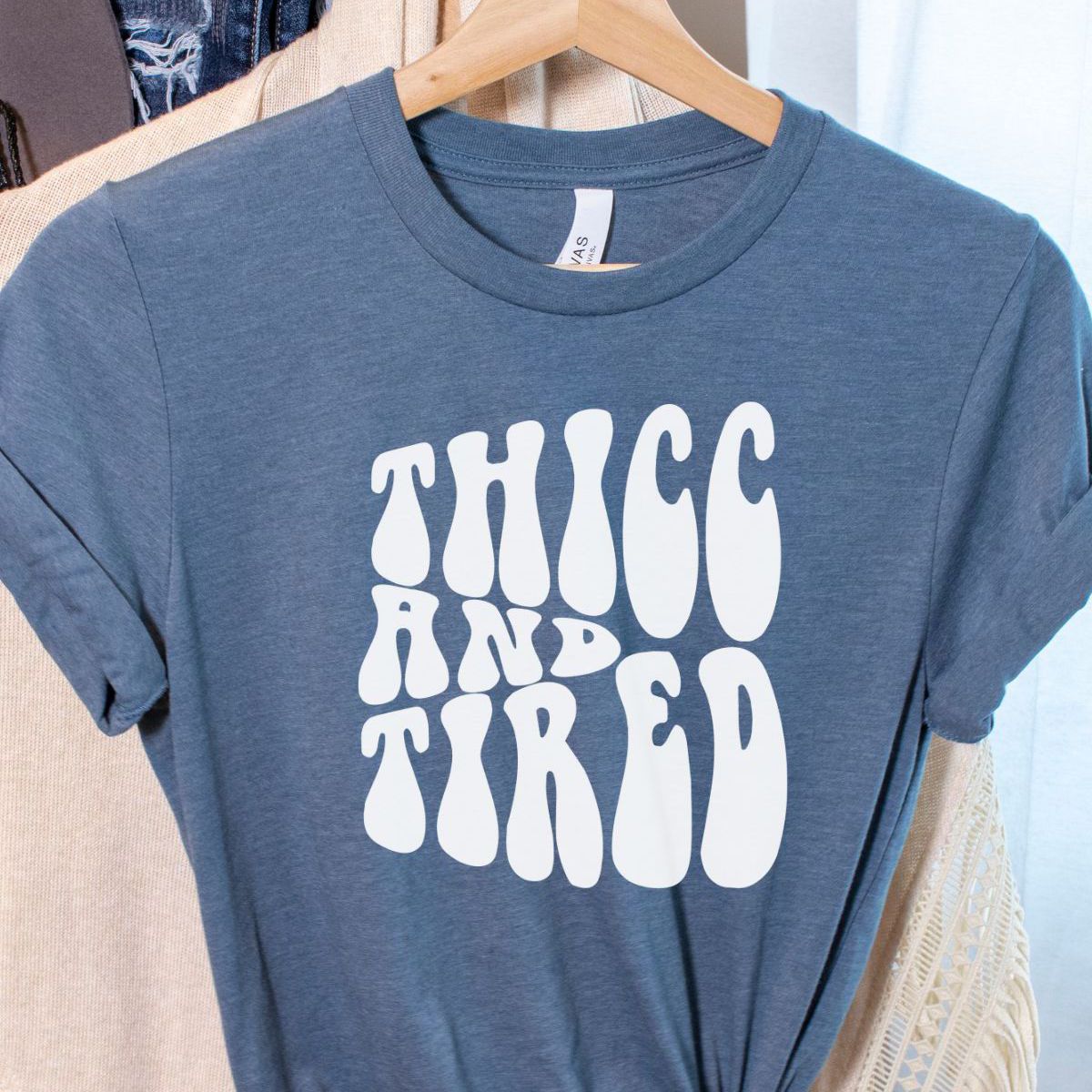Thicc and Tired Graphic Tee