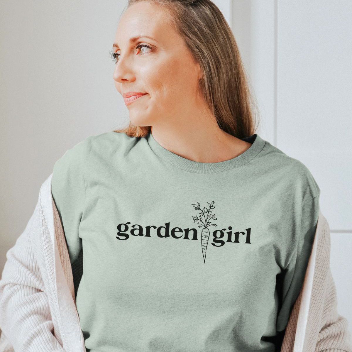 Garden Girl Womens Tee Casual