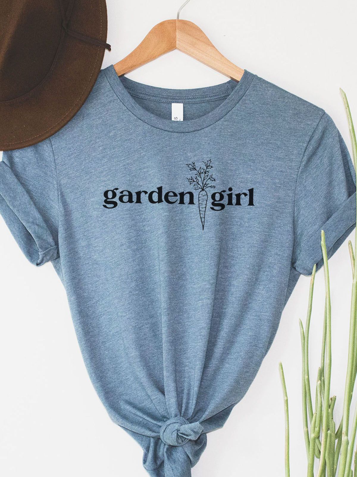 Garden Girl Womens Tee Casual