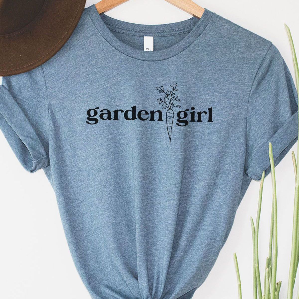 Garden Girl Womens Tee Casual