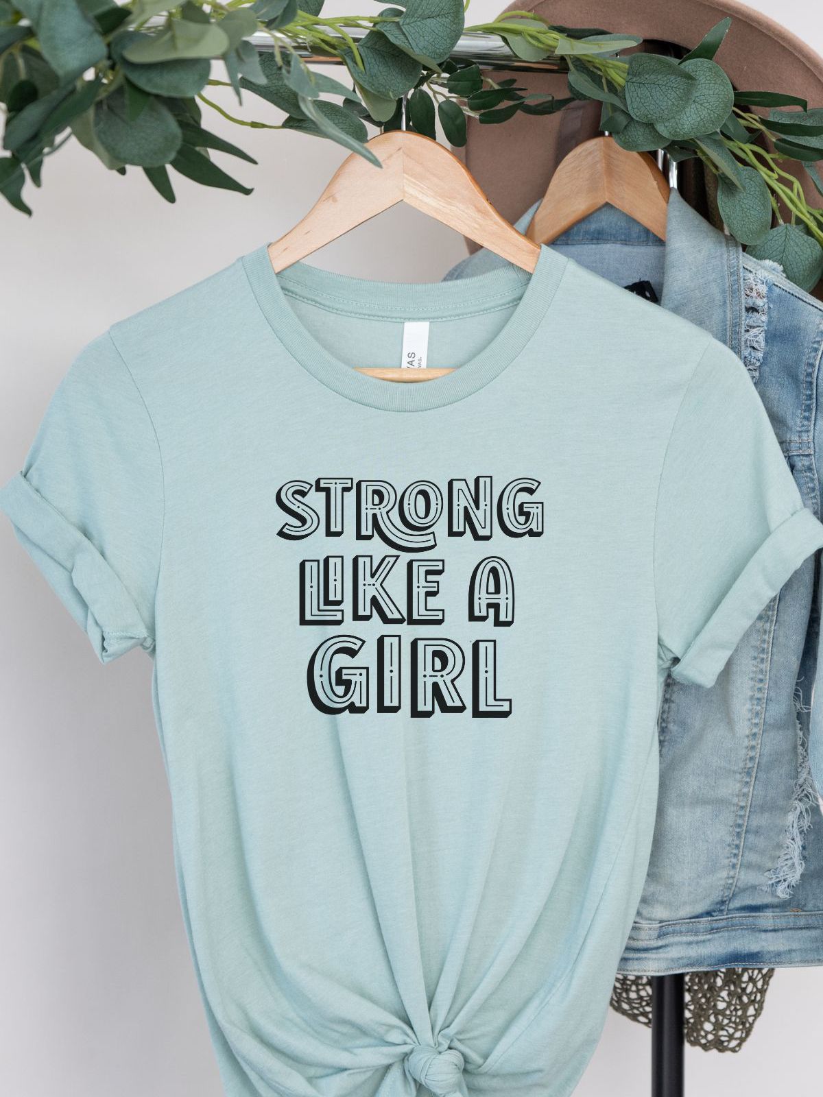 Strong Like a Girl Women's T-Shirt