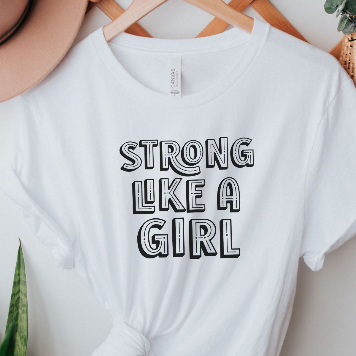 Strong Like a Girl Women's T-Shirt