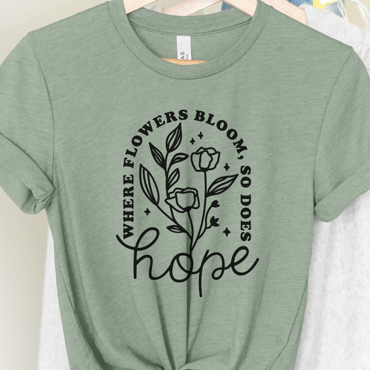 Hope Women's T-Shirt Spring Floral