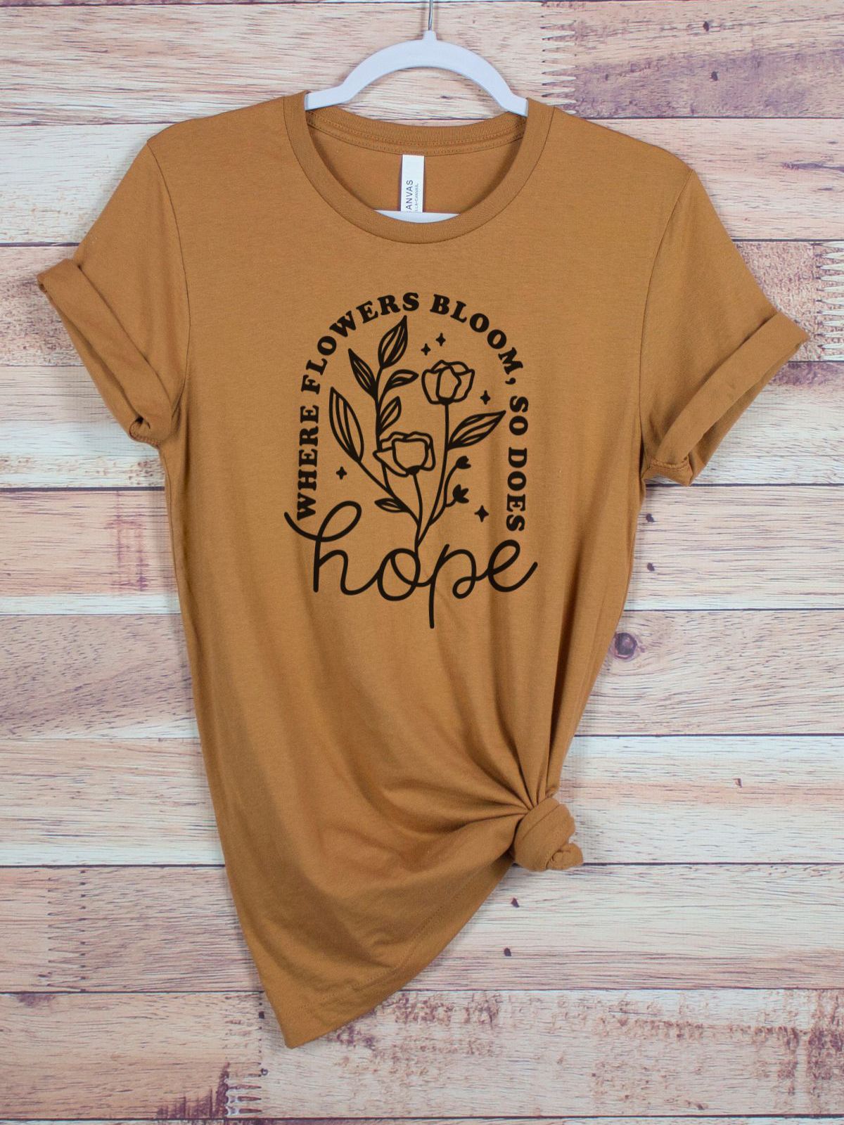 Hope Women's T-Shirt Spring Floral