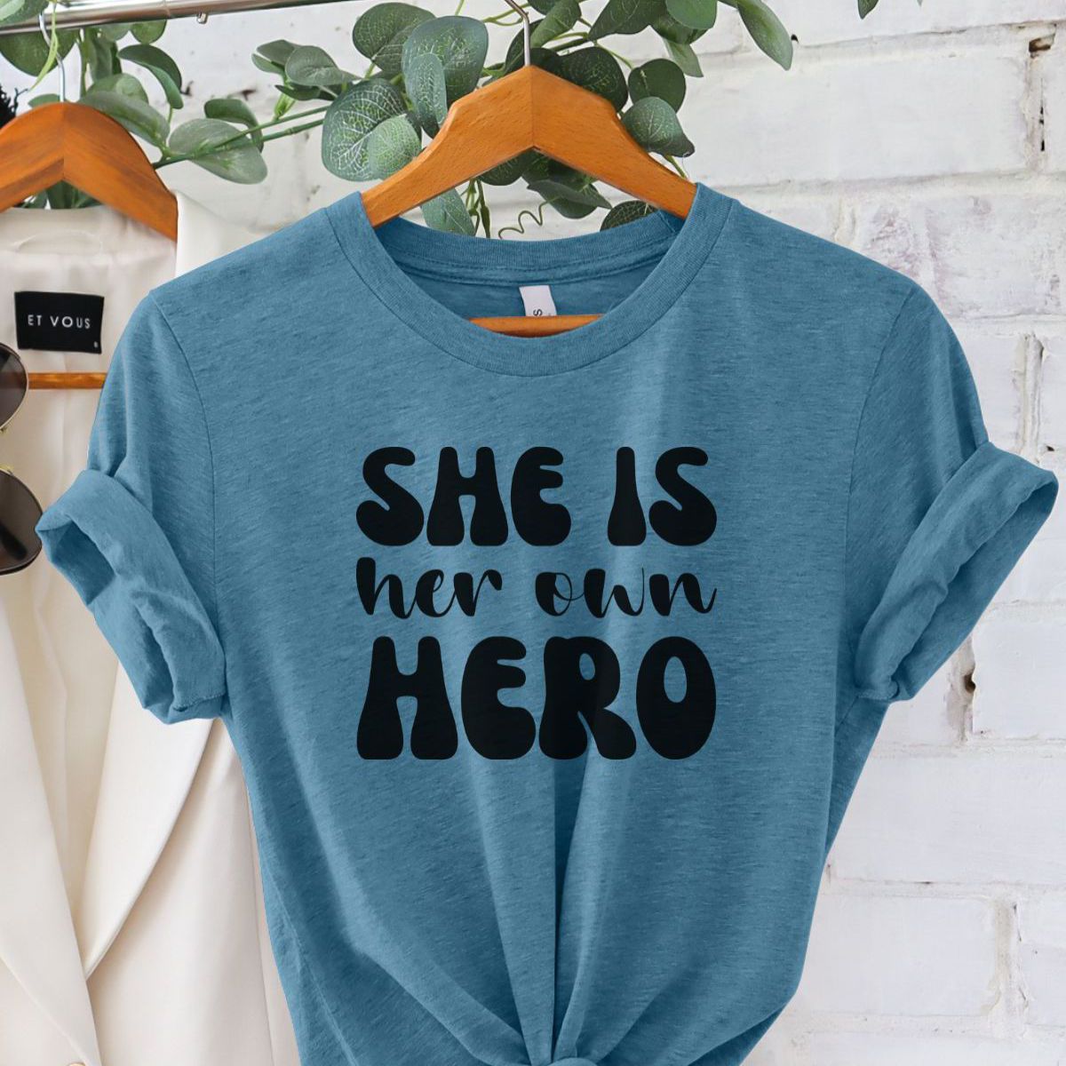 She Is Her Own Hero Shirt
