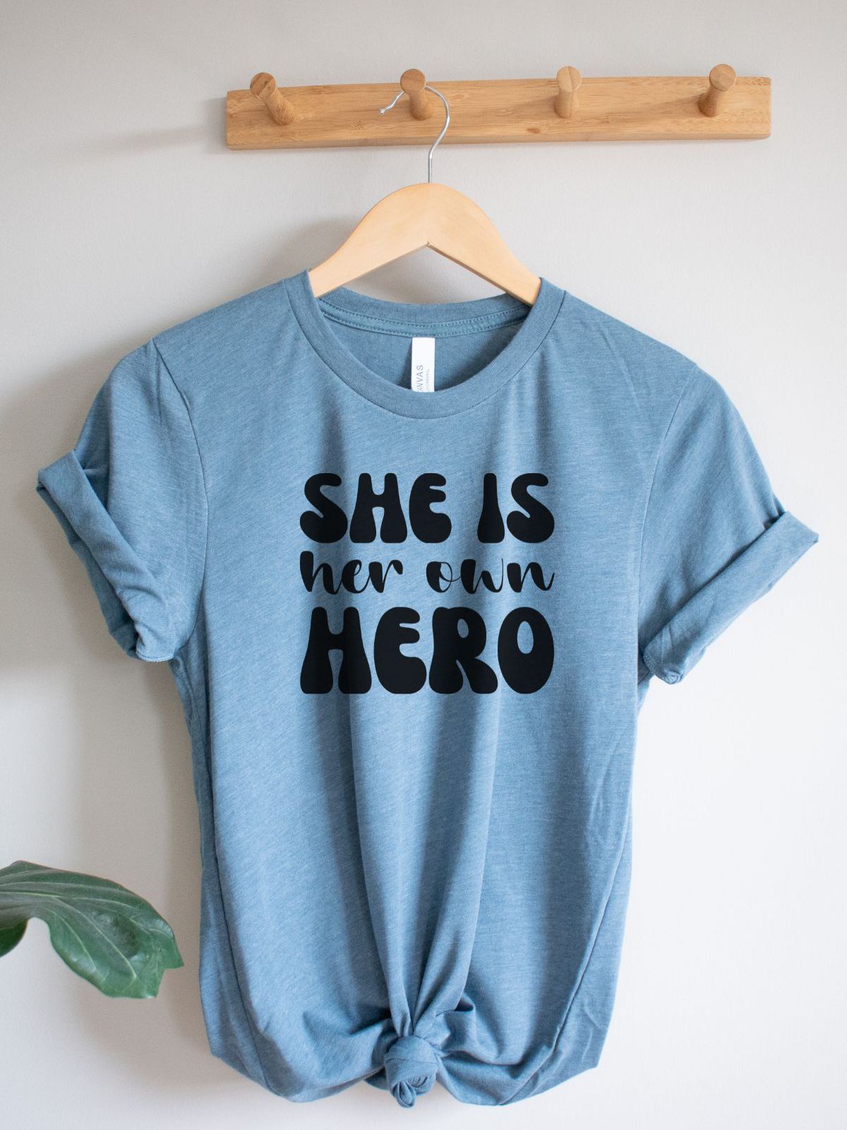 She Is Her Own Hero Shirt