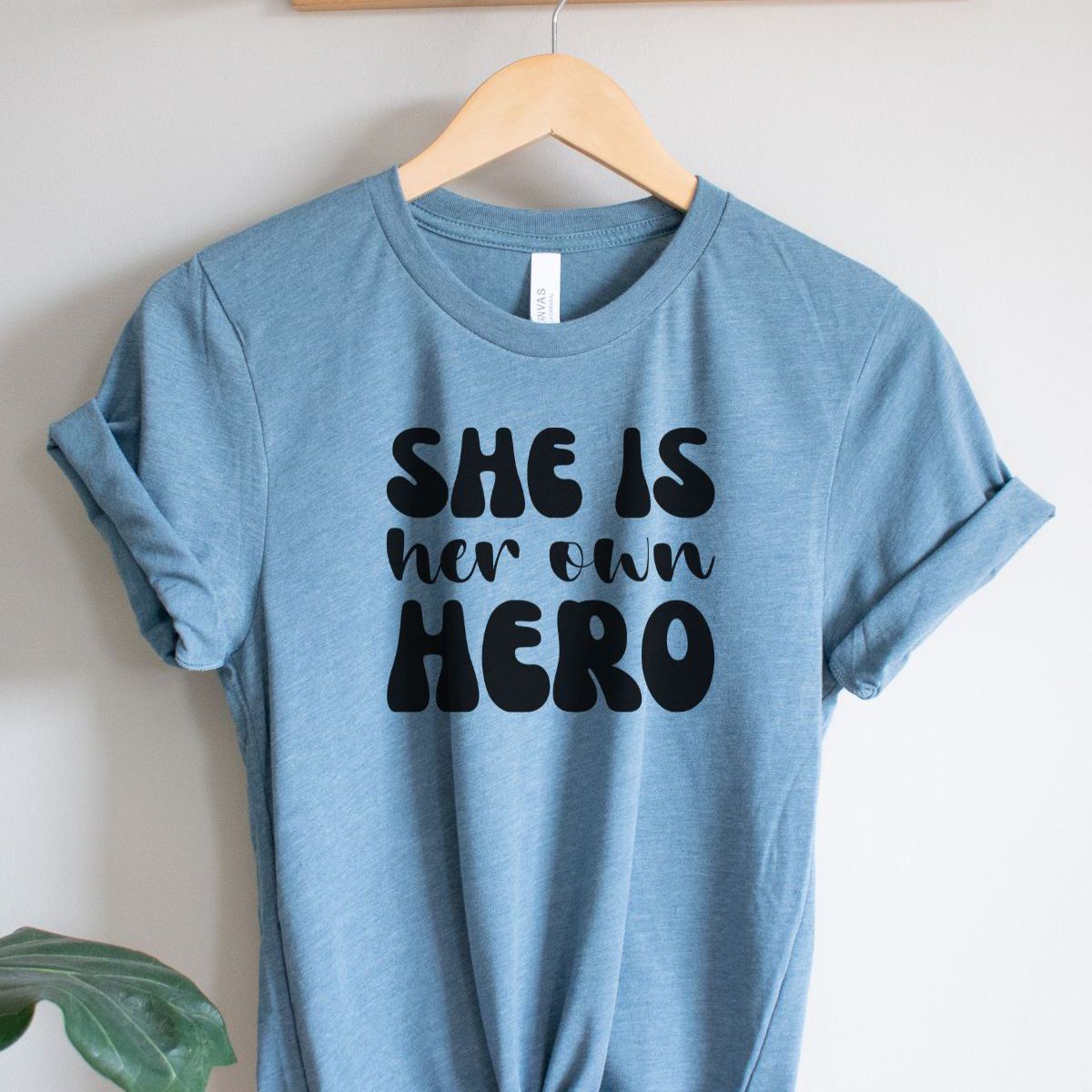 She Is Her Own Hero Shirt