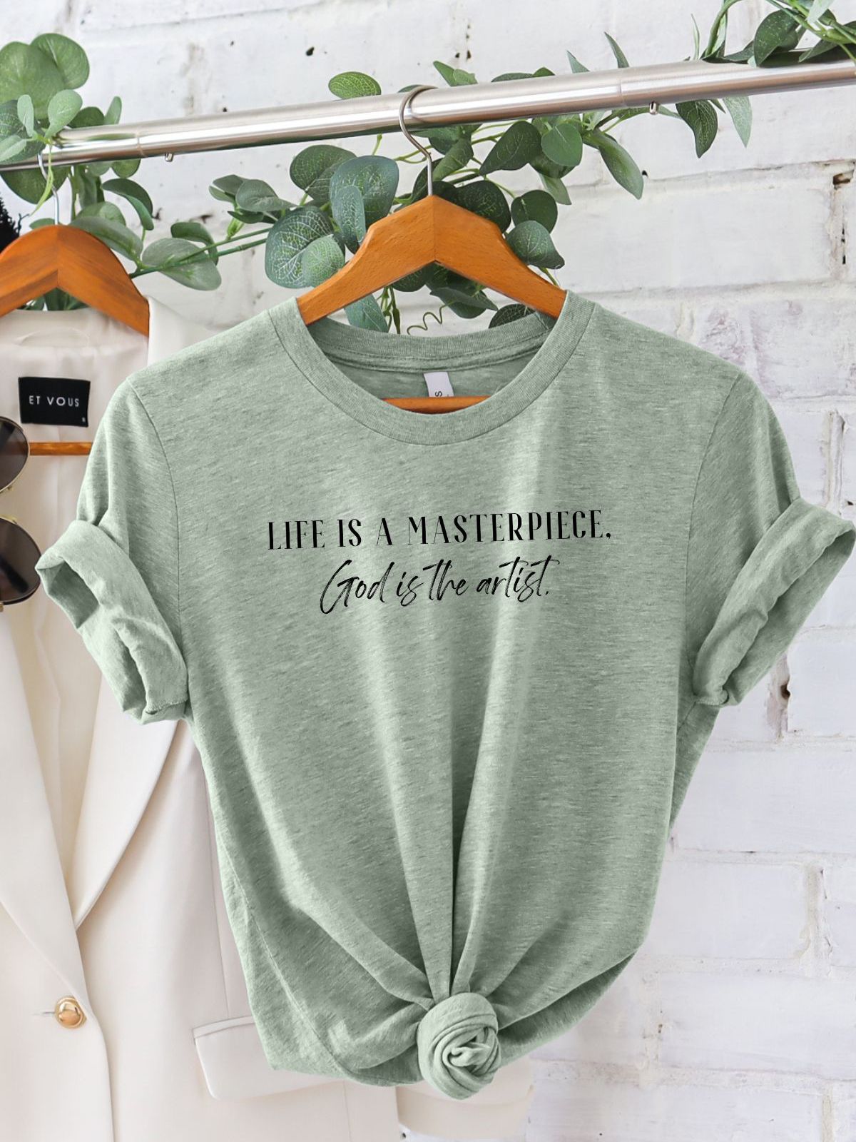 Life Is A Masterpiece Women's T-Shirt Inspirational