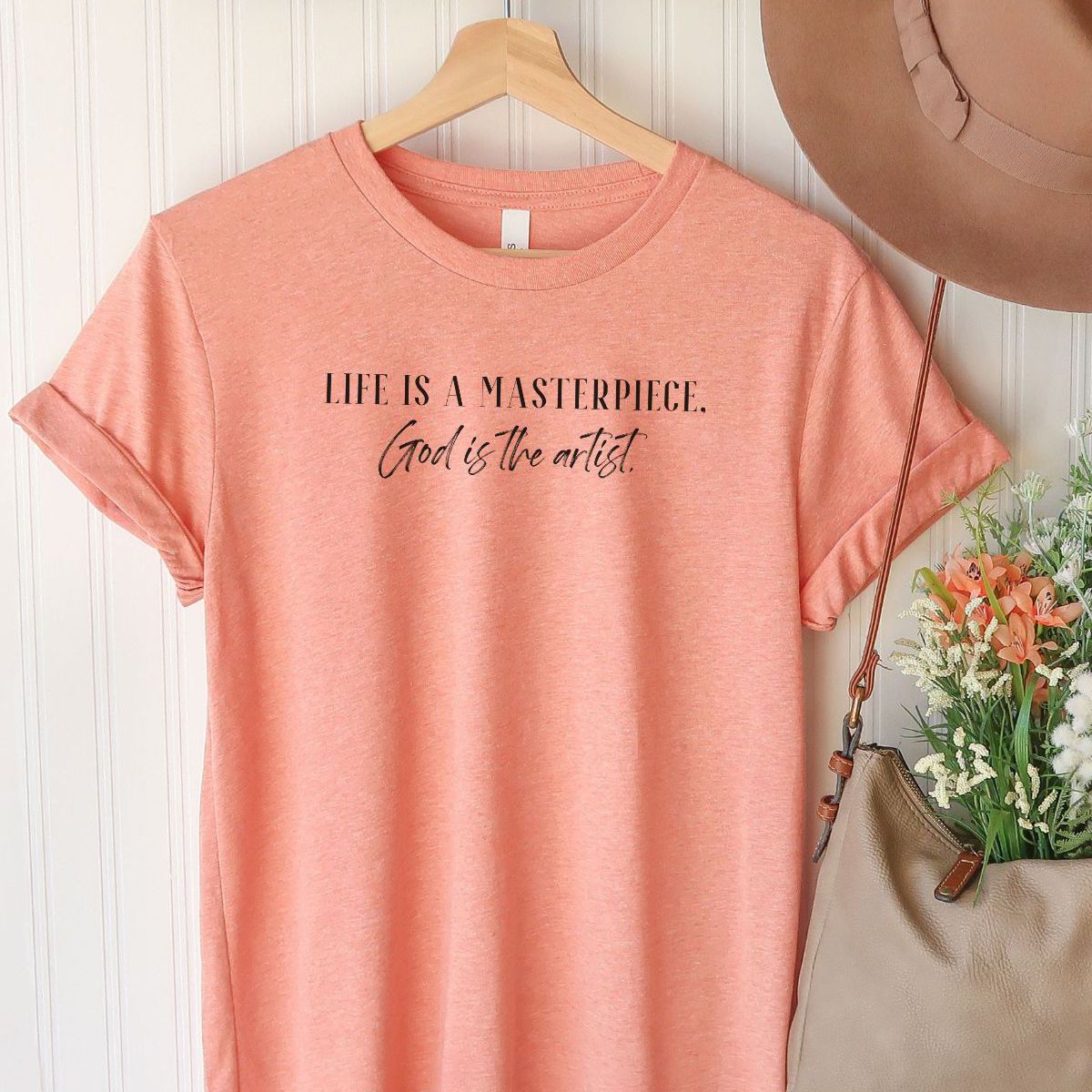 Life Is A Masterpiece Women's T-Shirt Inspirational