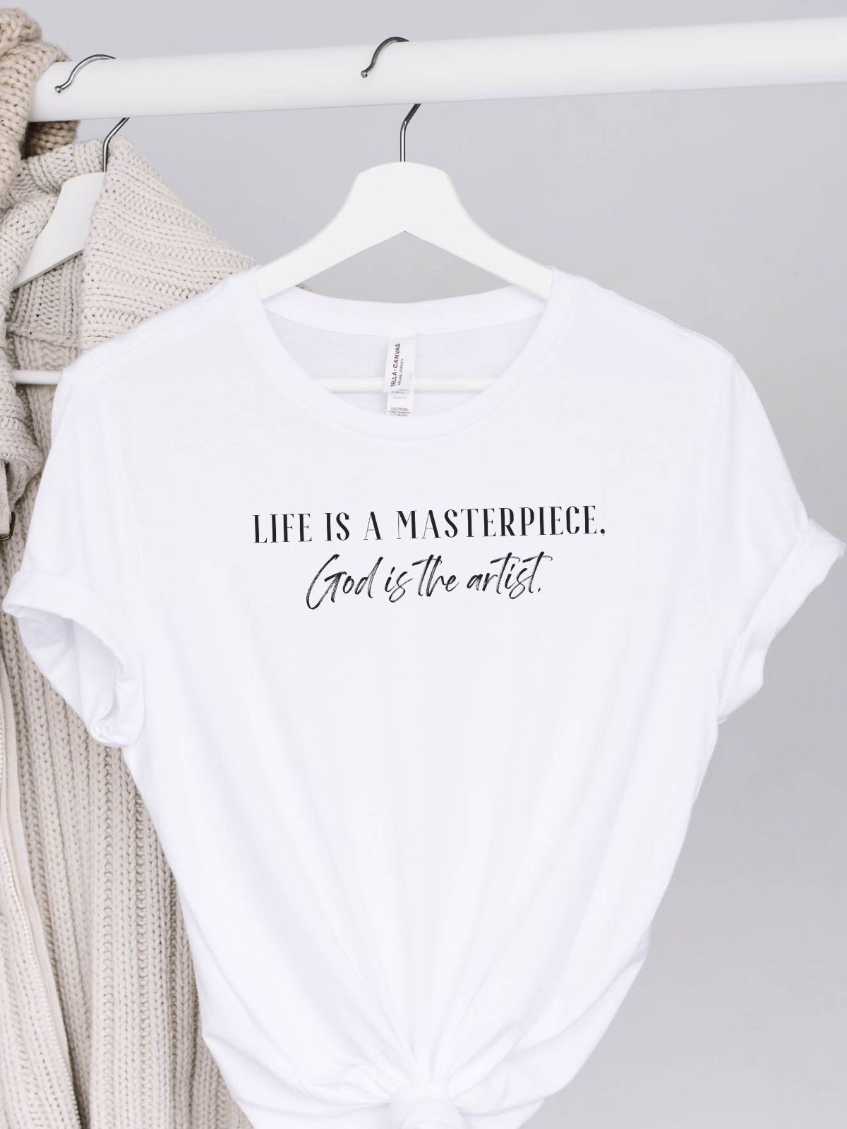 Life Is A Masterpiece Women's T-Shirt Inspirational