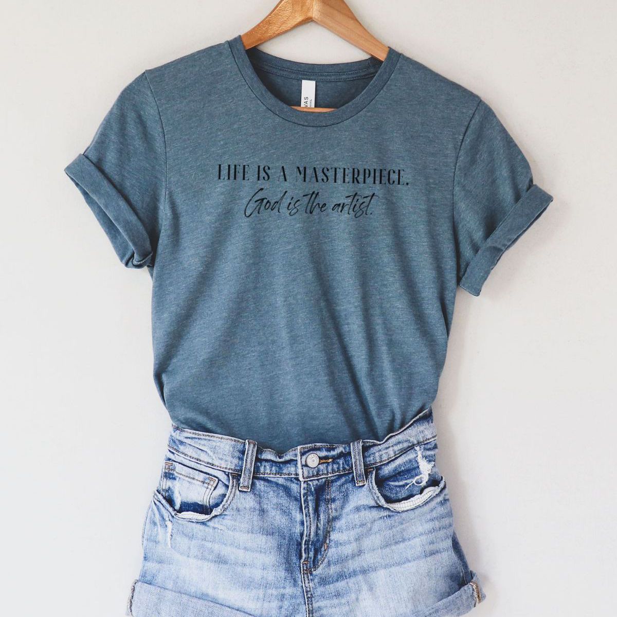 Life Is A Masterpiece Women's T-Shirt Inspirational