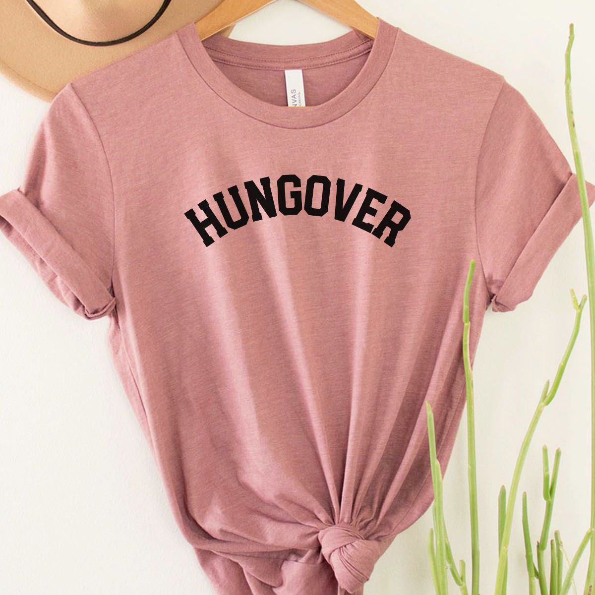 Hungover Unisex T-Shirt Casual