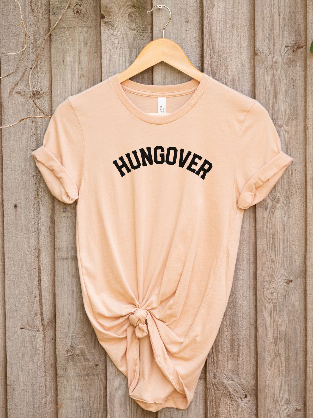 Hungover Unisex T-Shirt Casual