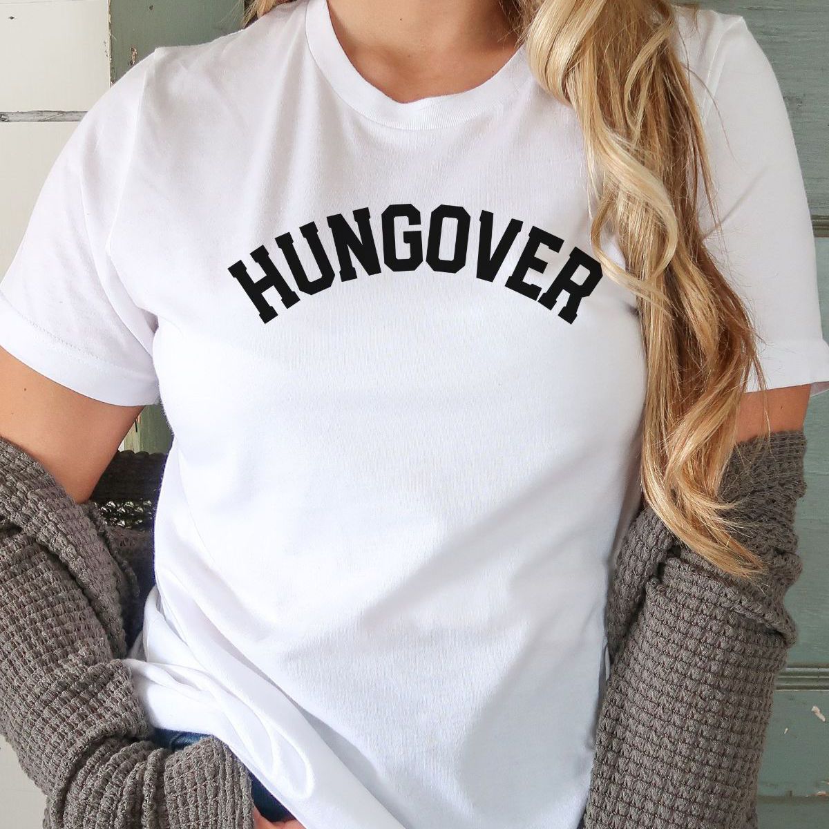 Hungover Unisex T-Shirt Casual