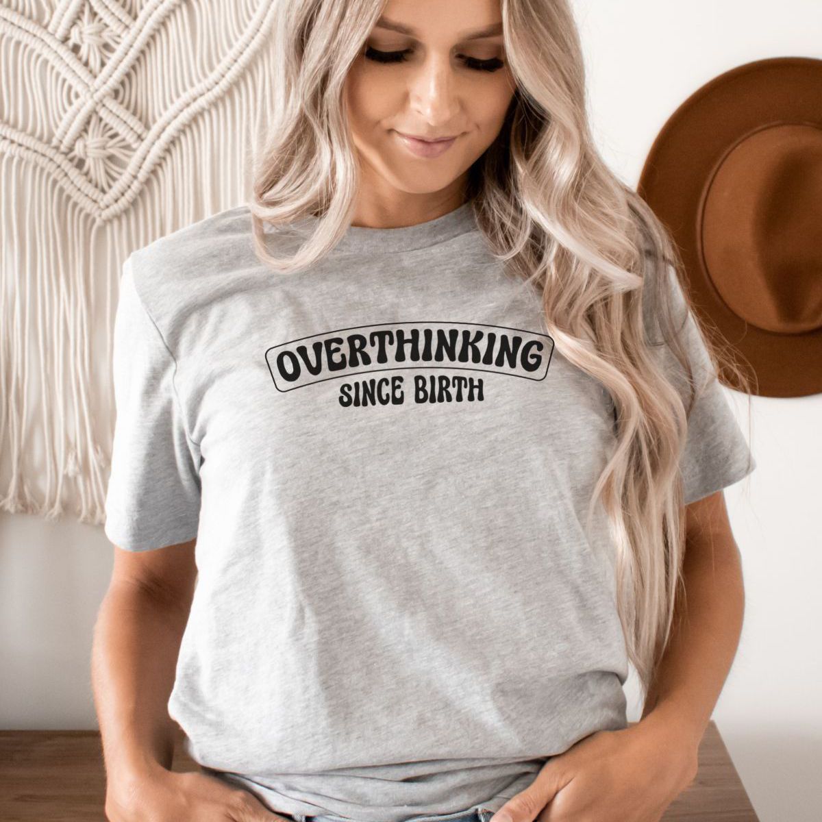 Overthinking Women's Tee Casual Wear